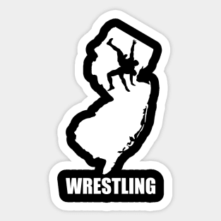 New Jersey Wrestling Sticker